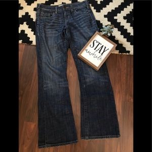 Maurice’s dark denim jeans. boot cut. Sz 5/6 GUC.